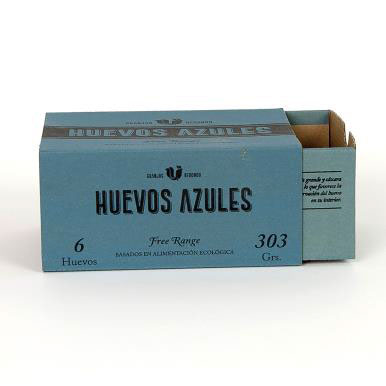 huevos azules a precios