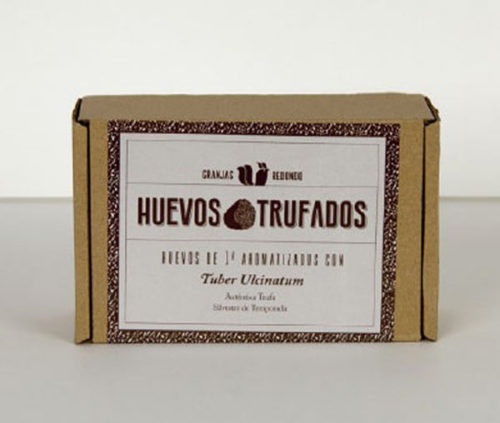 huevos trufados