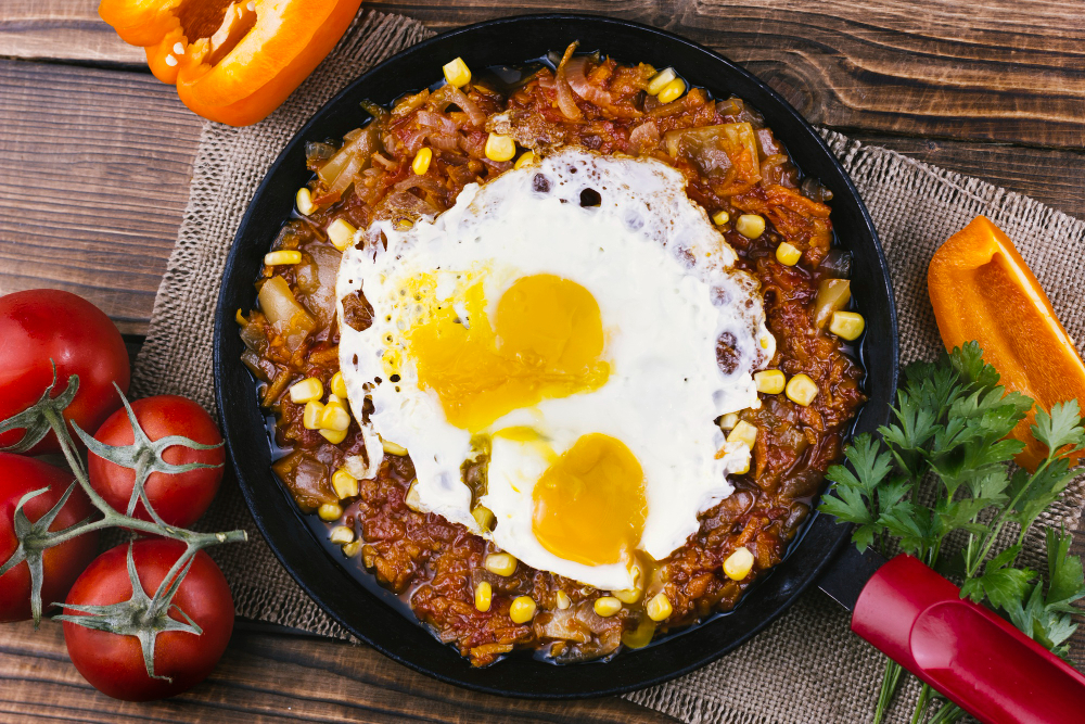 huevo cocina internacional